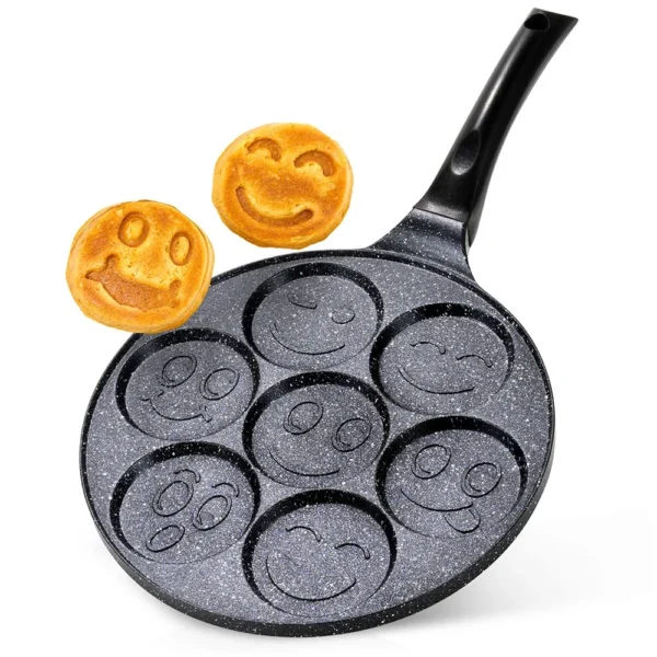 Granite Egg Pan 7 Holes BASIC LINE 26 cm