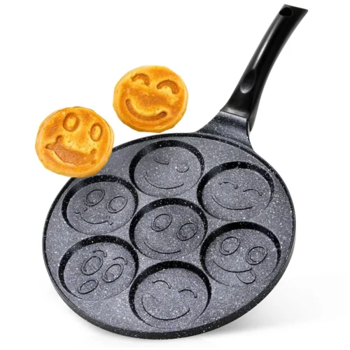 Granite Egg Pan 7 Holes BASIC LINE 26 cm