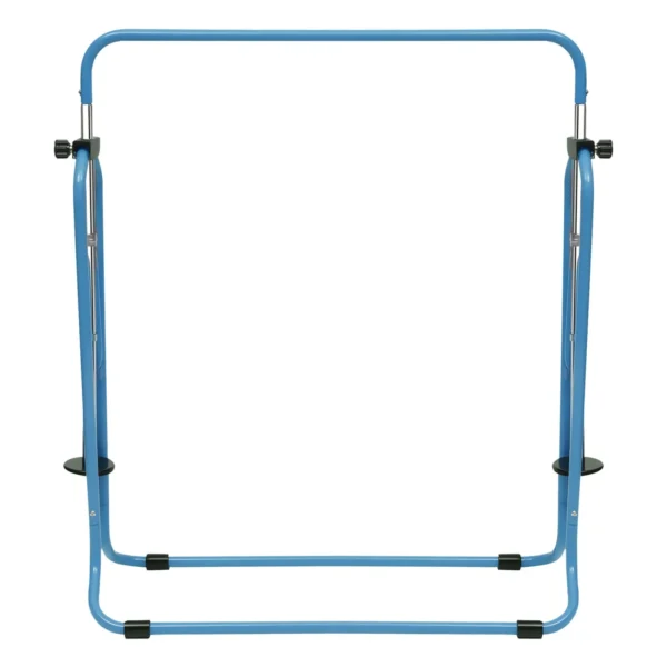 Kids Adjustable Gymnastics Bar Foldable Blue