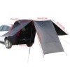 SUV Trunk Tent 3-Sided Car Camping Shelter