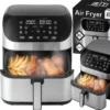 8L Air Fryer 1800W 10 Programs LED Display