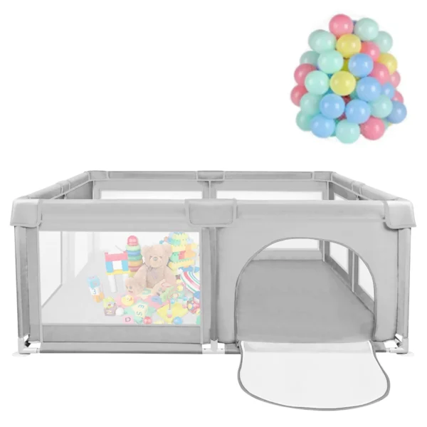 120×120cm Baby Playpen with 50 Balls
