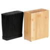 Bamboo knife stand 19.5x9x23 cm