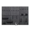 Enjoywood Pegboard Organizer w/ Hooks & Shelves