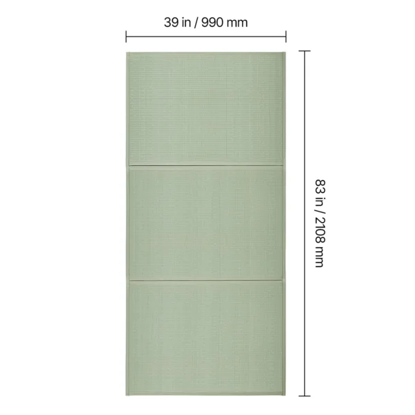 Foldable Tatami Floor Mattress Natural Rush