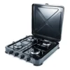 Promis KG400 4-Burner Gas Cooker Black
