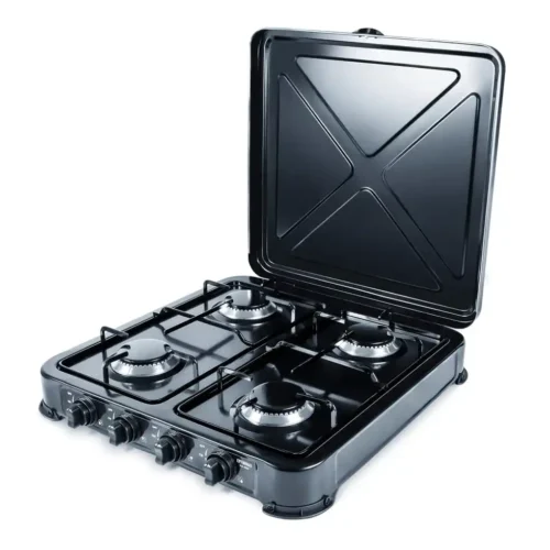 Promis KG400 Gas Cooker Black No Reducer