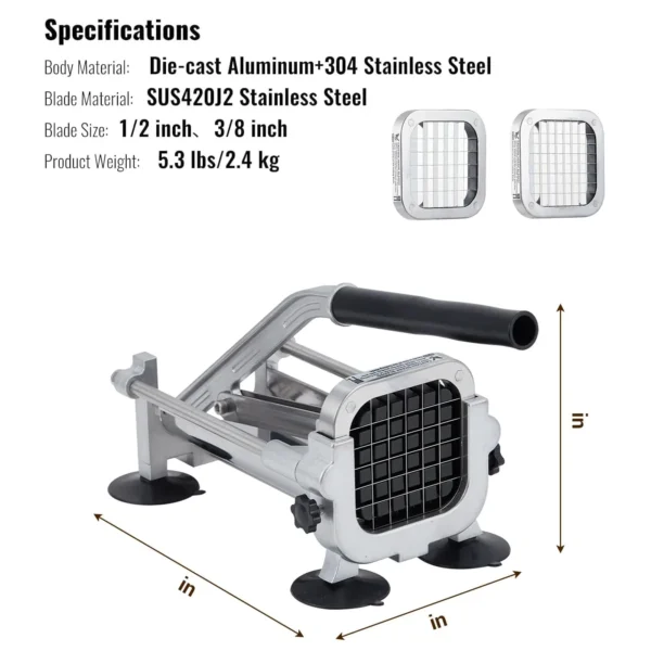 Sf340612fc5bb4bc78b90d9b4eb15382c3.webp Commercial Vegetable Fruit Chopper