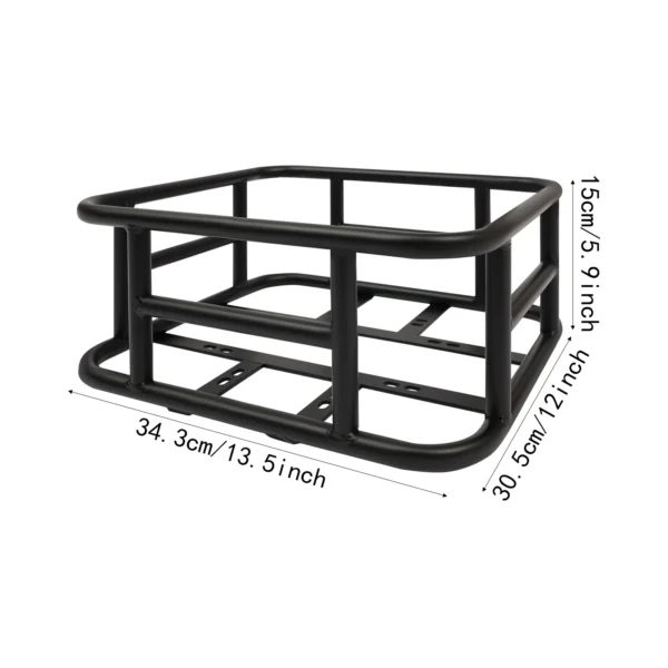 Rear Bike Basket Large Metal Removable Carrier