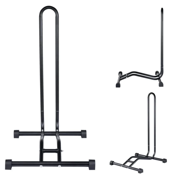 Freestanding L-Shape Bike Stand Steel Rack