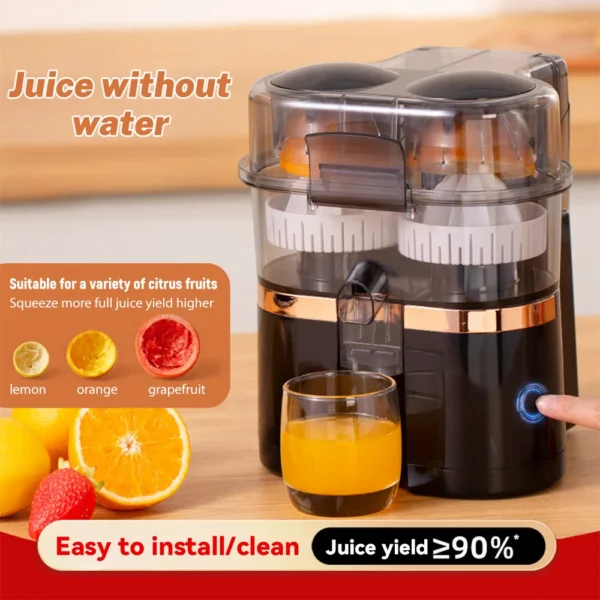 Portable 2in1 Juicer Blender 200W Double Head