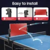 360° Table Tennis Rebound Board Solid Wood
