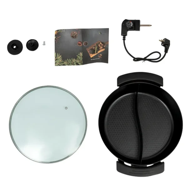 1360W 6L Yin Yang Electric Hot Pot