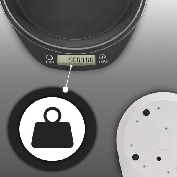 Retoo Kitchen Scale 5kg with 700ml Bowl