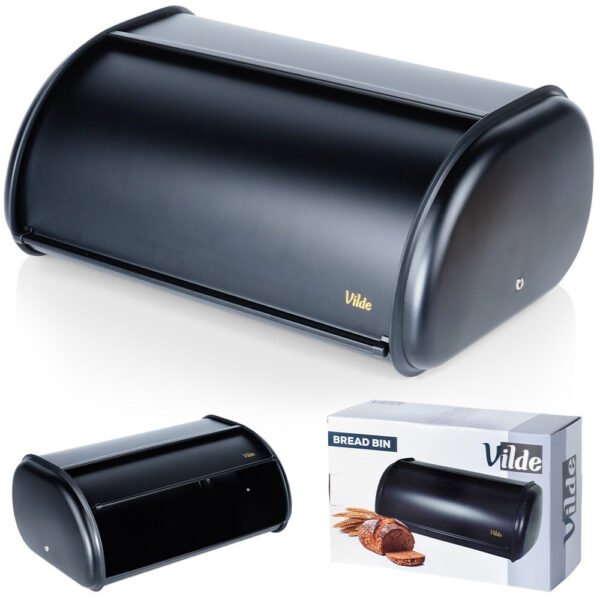 pol_pl_15457-15457_12.jpg Black steel bread box 43x27.5x18.5 cm