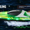 HJ819 2.4GHz RC Racing Boat 12 km/h