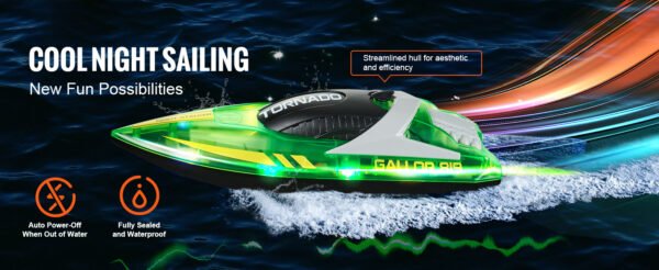 HJ819 2.4GHz RC Racing Boat 12 km/h