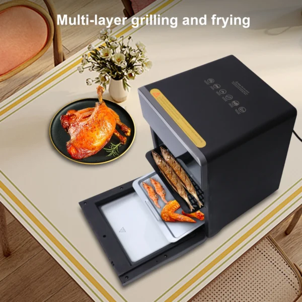 16L Air Fryer Oven, 1800W with 360° Hot Air Circul