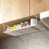 S09ee1cace0204ddab8d8366437a93aefo.webp Expandable Under Cabinet Shelf Metal Adjustable