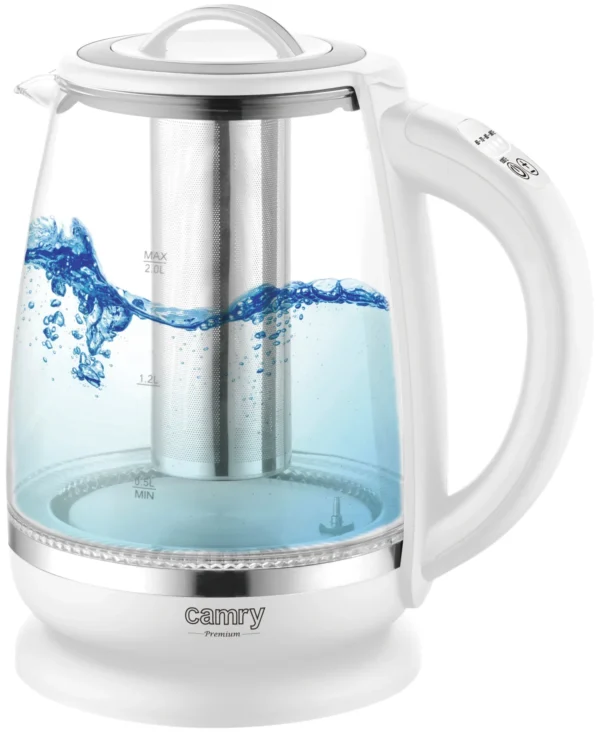 Camry CR 1290 Glass Kettle 2L 2200W