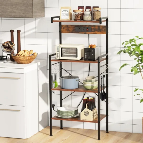 S14e1ee47b48948fc98a512024e86524bi.webp 4-Tier Kitchen Shelf with Sockets