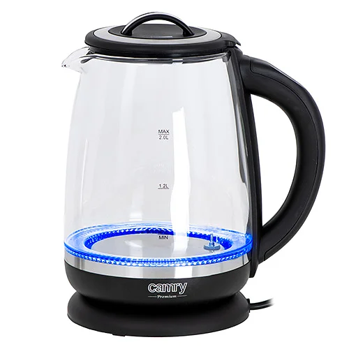 S58c4213f3b9245e8a879796aa19f6c58y.webp Camry CR1290 2.0L Glass Kettle with Infuser