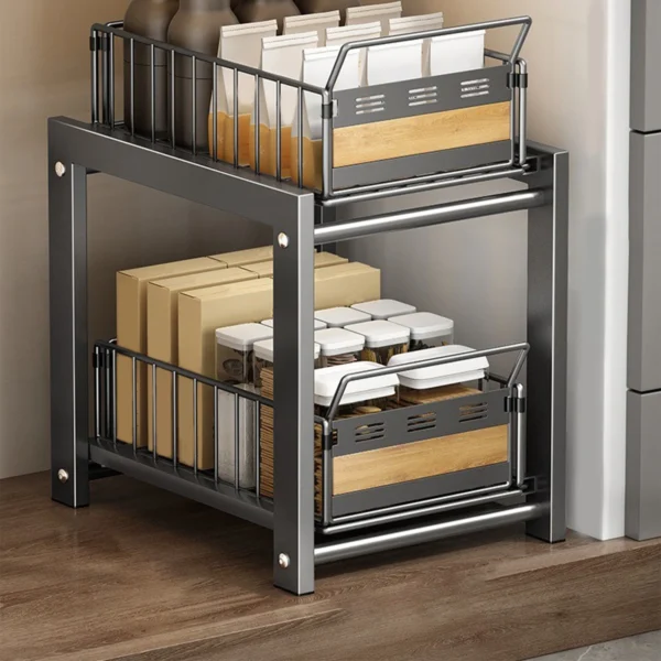 S7ab06c000fb74a7aab18a62be9939649I.webp 2-Tier Pull-Out Under-Sink Storage Organizer