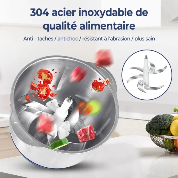 5L Electric Meat Grinder Food Chopper