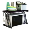 Microwave Shelf Stand with Storage Compartment