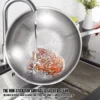 26/28/30cm German Pure Titanium Frying Pan Non-stick Frying Pan Uncoated Fish Scale Hammer Pattern Titanium Alloy Cookware
