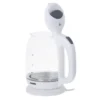 Mesko MS1302W 1.7L Glass Kettle, 2200W, White