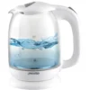 Mesko MS1302W 1.7L Glass Kettle, 2200W, White