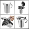 750ml Insulated Thermal Sauce Jug with Lid Handle