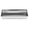 Galvanized baking sheet with textured bottom 40x25