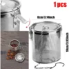 Stainless Steel Spice & Tea Infuser with Chain Hoo