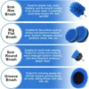 6-Piece Drill Brush Cleaning Set