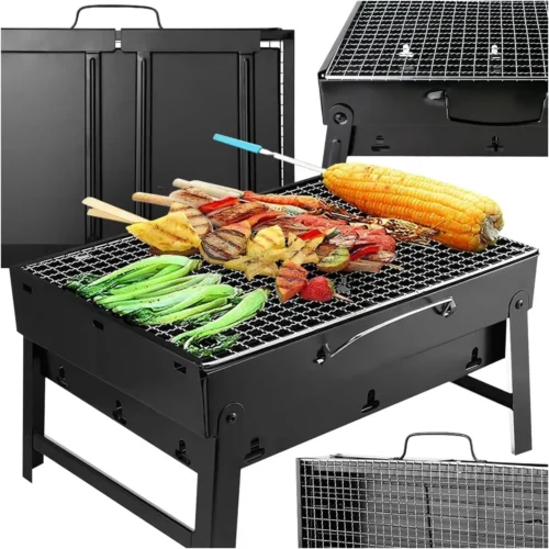 3-5 Mini Barbecue Grills Outdoor Folding Set
