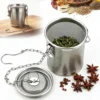 Stainless Steel Spice & Tea Infuser with Chain Hoo