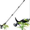 Weed cutter with wheels, garden weed cutter with a
