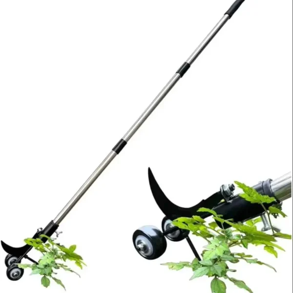 Weed cutter with wheels, garden weed cutter with a