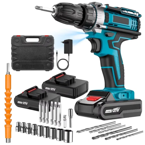 21V Cordless Impact Drill Electric Screwdriver