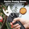 21V Cordless Electric Pruning Shears, SK5 Blade