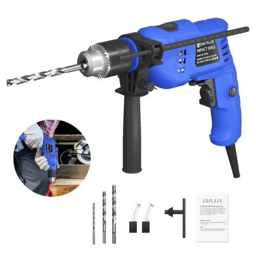 850W Rotary Hammer Drill, 2-in-1, Variable Speed