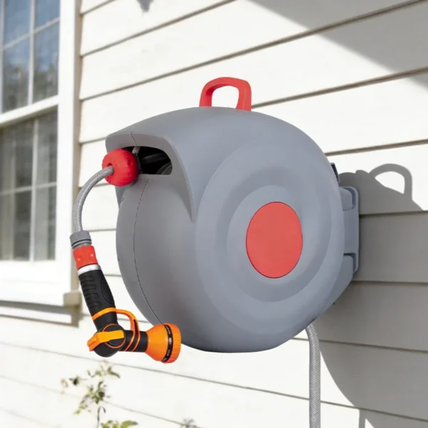 Abc73ef02d4cc4ecc8d3003df8c6d4741I.webp 30 m Garden Pipe Winder with 9-Jet Nozzle