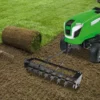 Tow Behind Lawn Aerator, 8 Spikes Core Aeration To