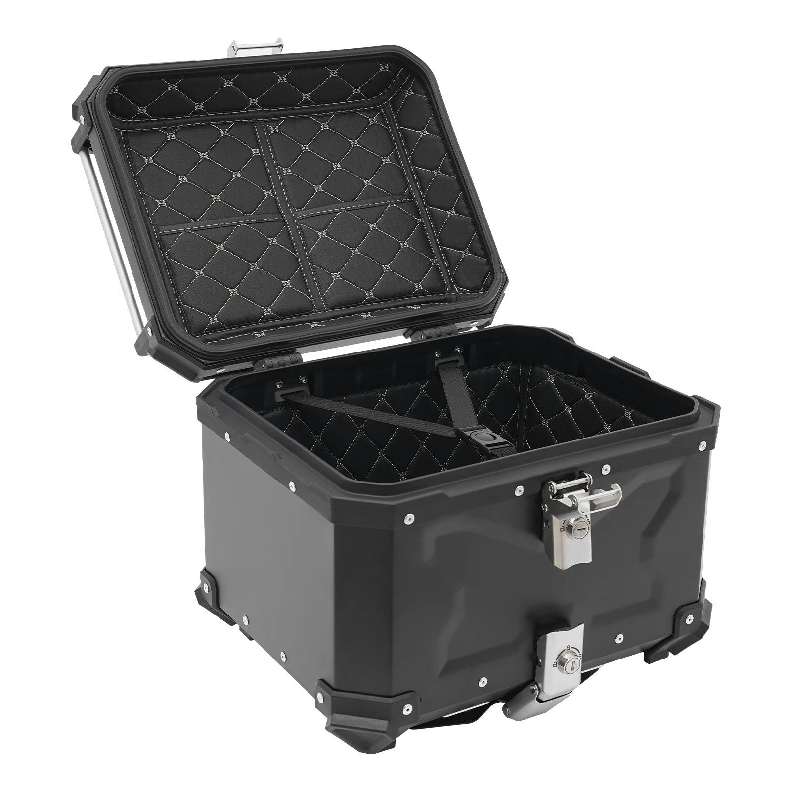45L/55L/65L Motorcycle Tail Box, Aluminum Alloy