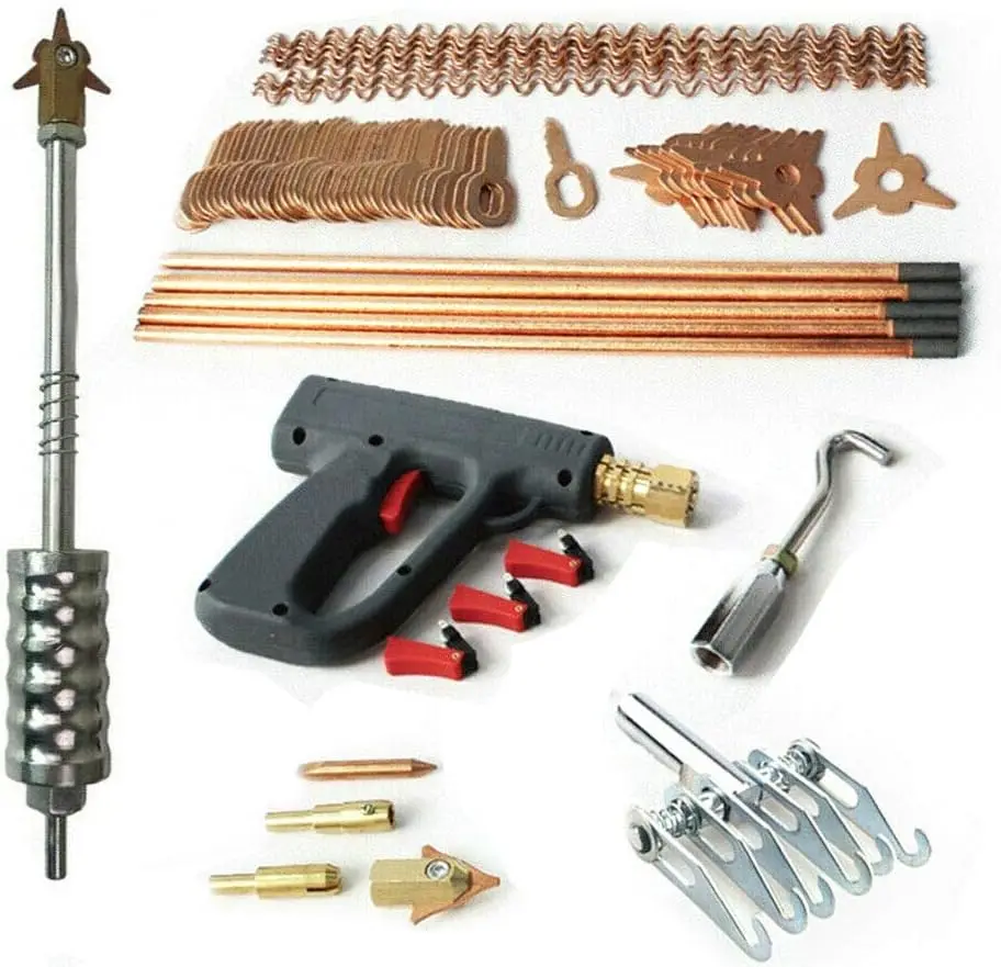 86-piece car paintless dent removal tool kit