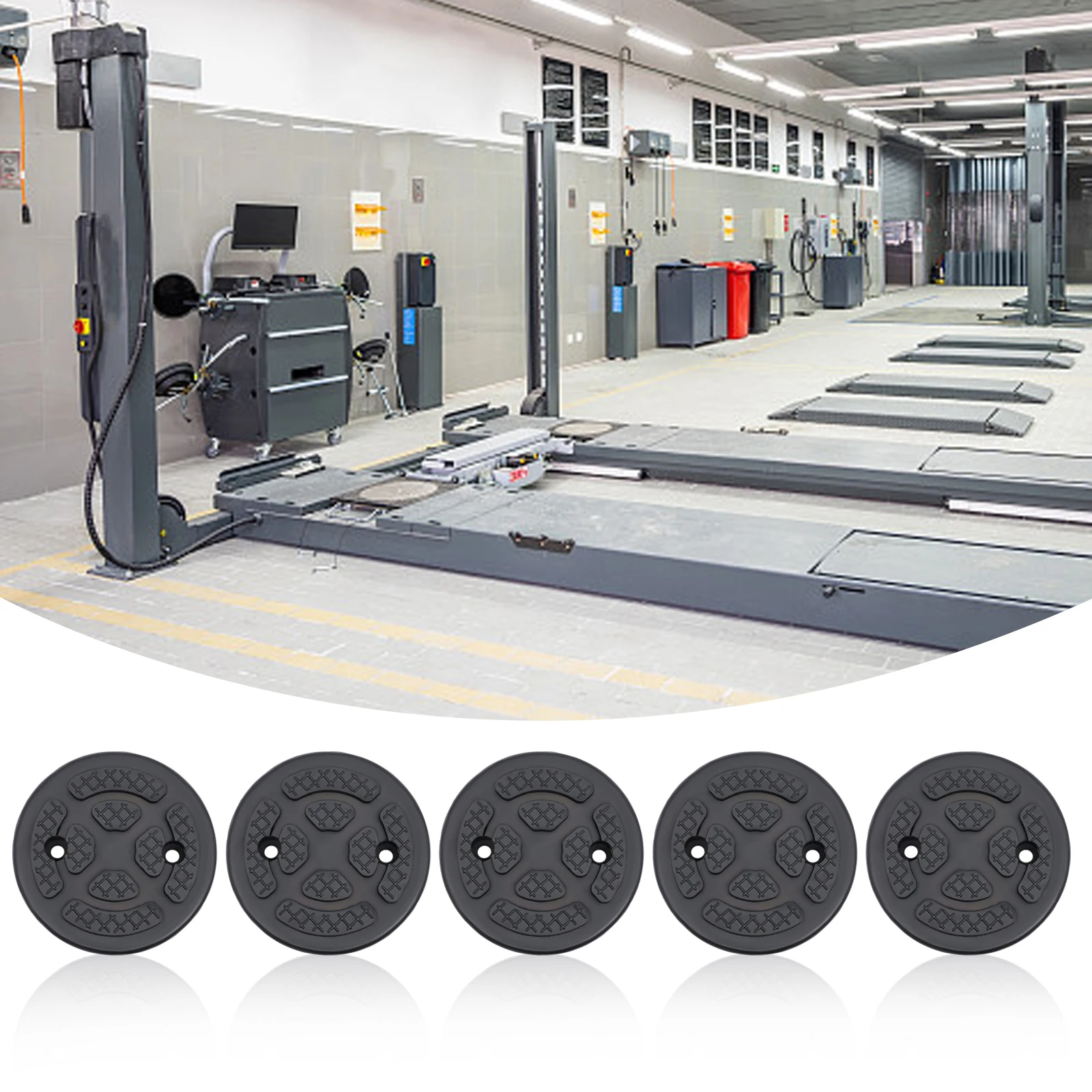 5pcs Round Rubber Arm Pads Lift Pad 120mm