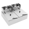 12L 5000W Dual Tank Electric Deep Fryer