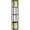 S2fd05c1b5374486794f7ff7bc6ada8dce.webp Floor Lamp with 2 Shelves, E27, Black
